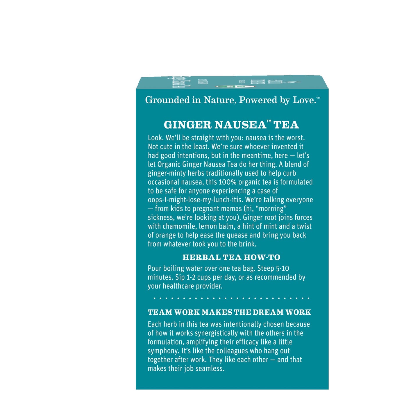 Earth Mama Organics - Organic Ginger Nausea Tea