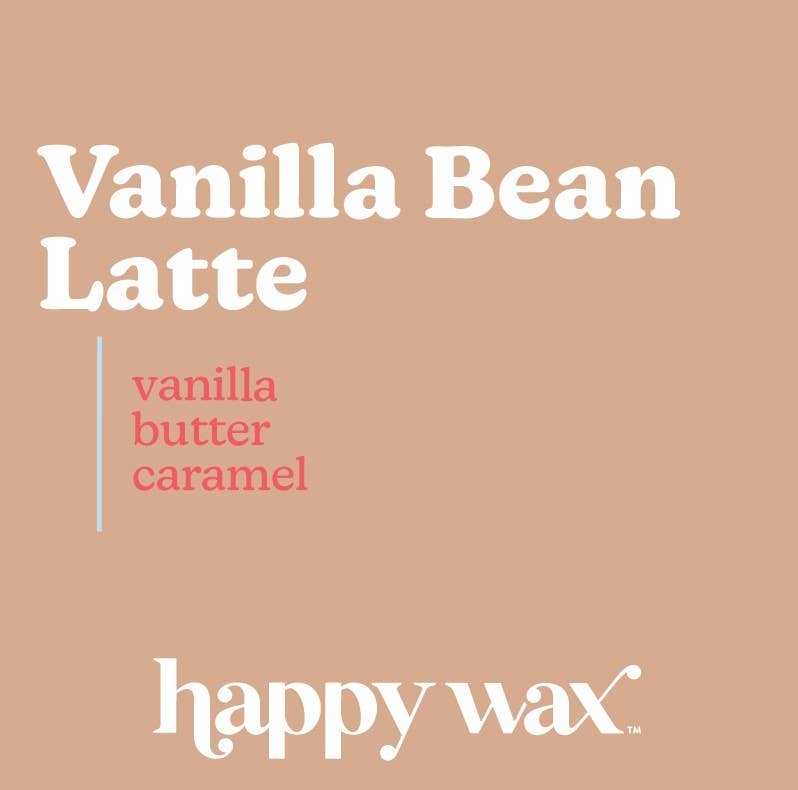 Happy Wax - Vanilla Bean Latte Wax Melts - Sample Pouch (2 oz)