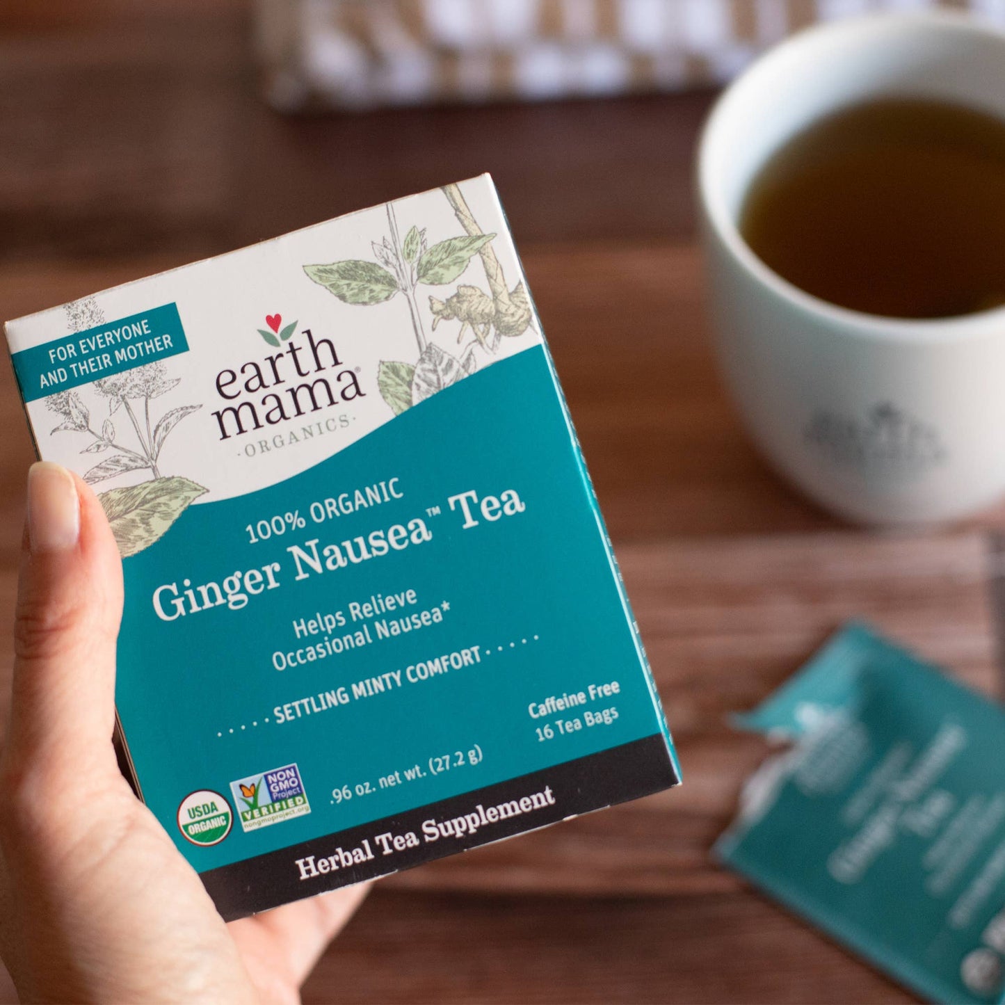 Earth Mama Organics - Organic Ginger Nausea Tea
