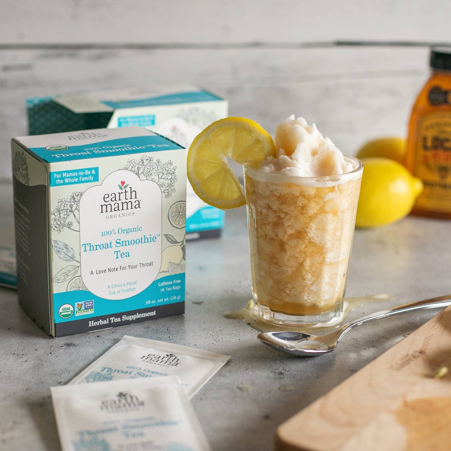 Earth Mama Organics - Organic Throat Soothie Tea
