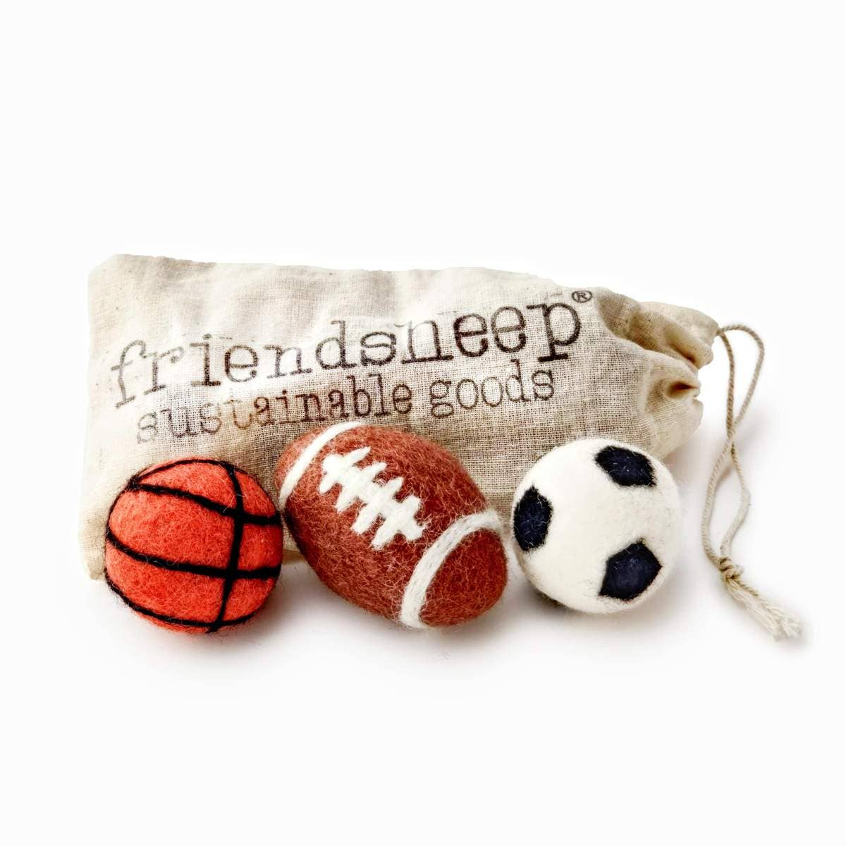 Friendsheep - SPORTY PET TOYS - Set of 3