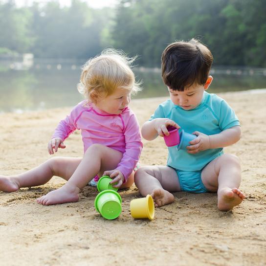 Green toys stacking cups best sale