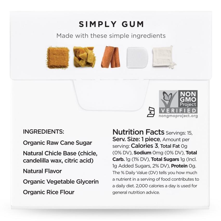 Simply Gum - Cinnamon Gum