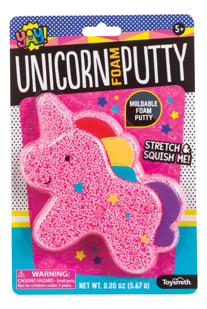 Toysmith - Yay! Unicorn Foam Putty
