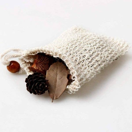 Jungle Culture - Sisal Soap Bag | Natural Fibre Mesh Soap Pouch Sack