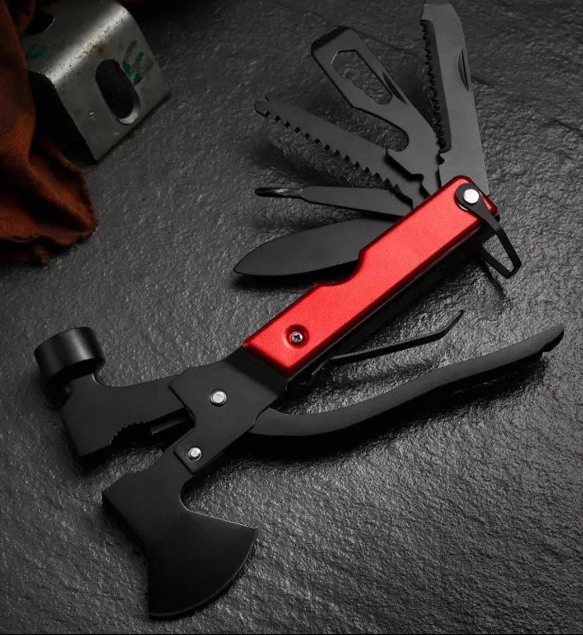 Woodbe Co - Survival Emergency 15 in 1 tool
