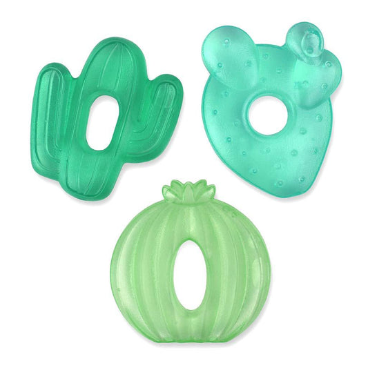Itzy Ritzy Water-Filled Teethers - Cactus Water Teether (3pk)