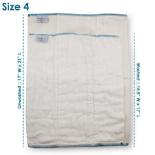 Kanga Care -Bamboo Prefold Cloth Diapers (6pk)