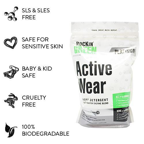 Rockin Green- Platinum Series Active Wear Detergent