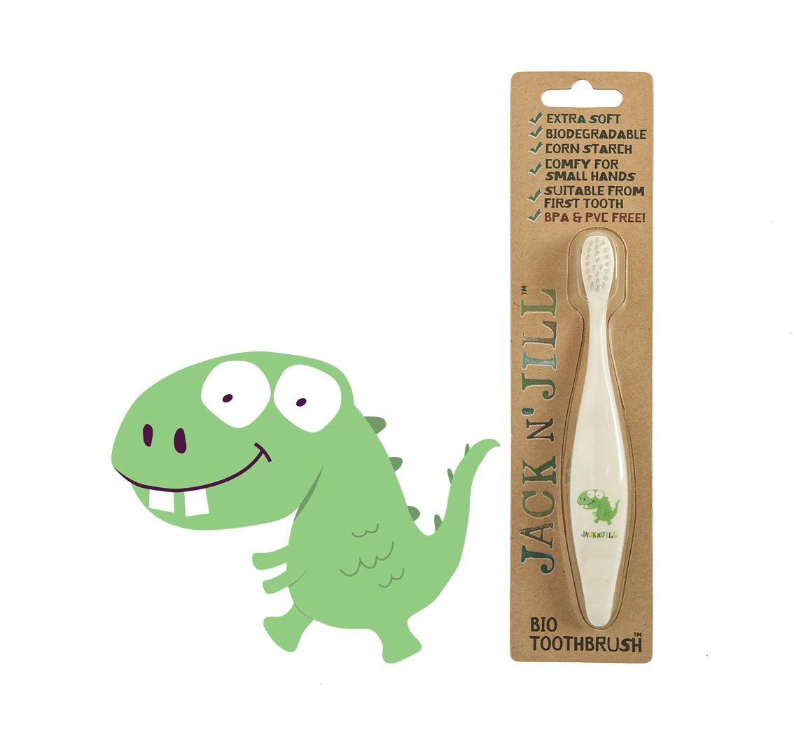 Jack N' Jill - Compostable & Biodegradable Handle Toothbrush