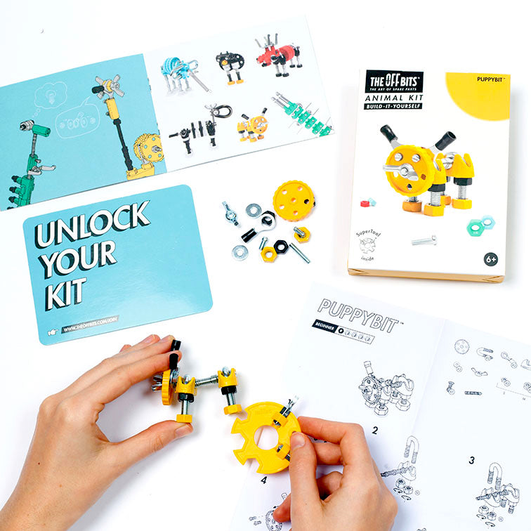 Fat Brain Toys: OFFBITS Animal Kit – PuppyBit
