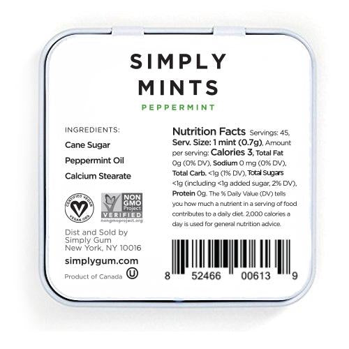 Simply Mints - Peppermint
