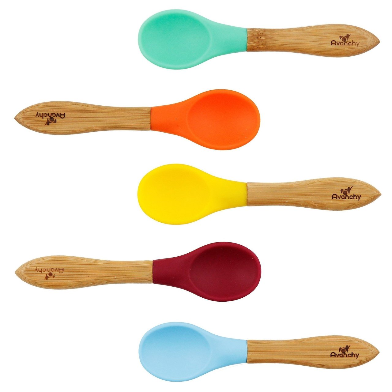 Avanchy Bamboo Baby Spoons