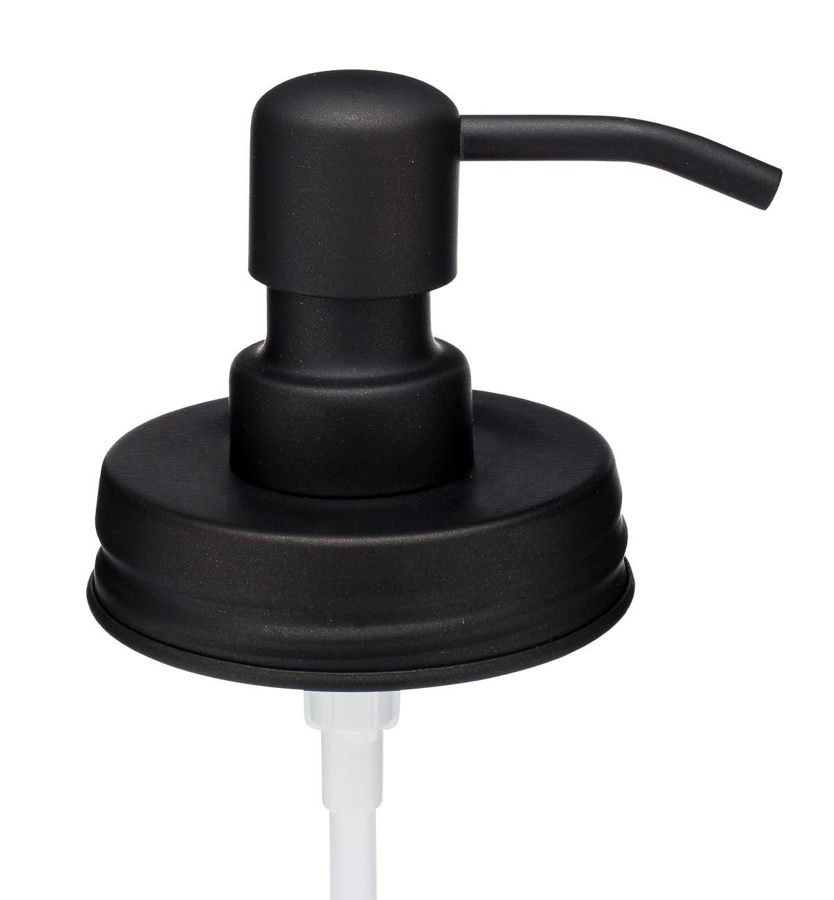 Jarmazing Products - Classic Farmhouse Mason Jar Soap Dispenser Lid - Black