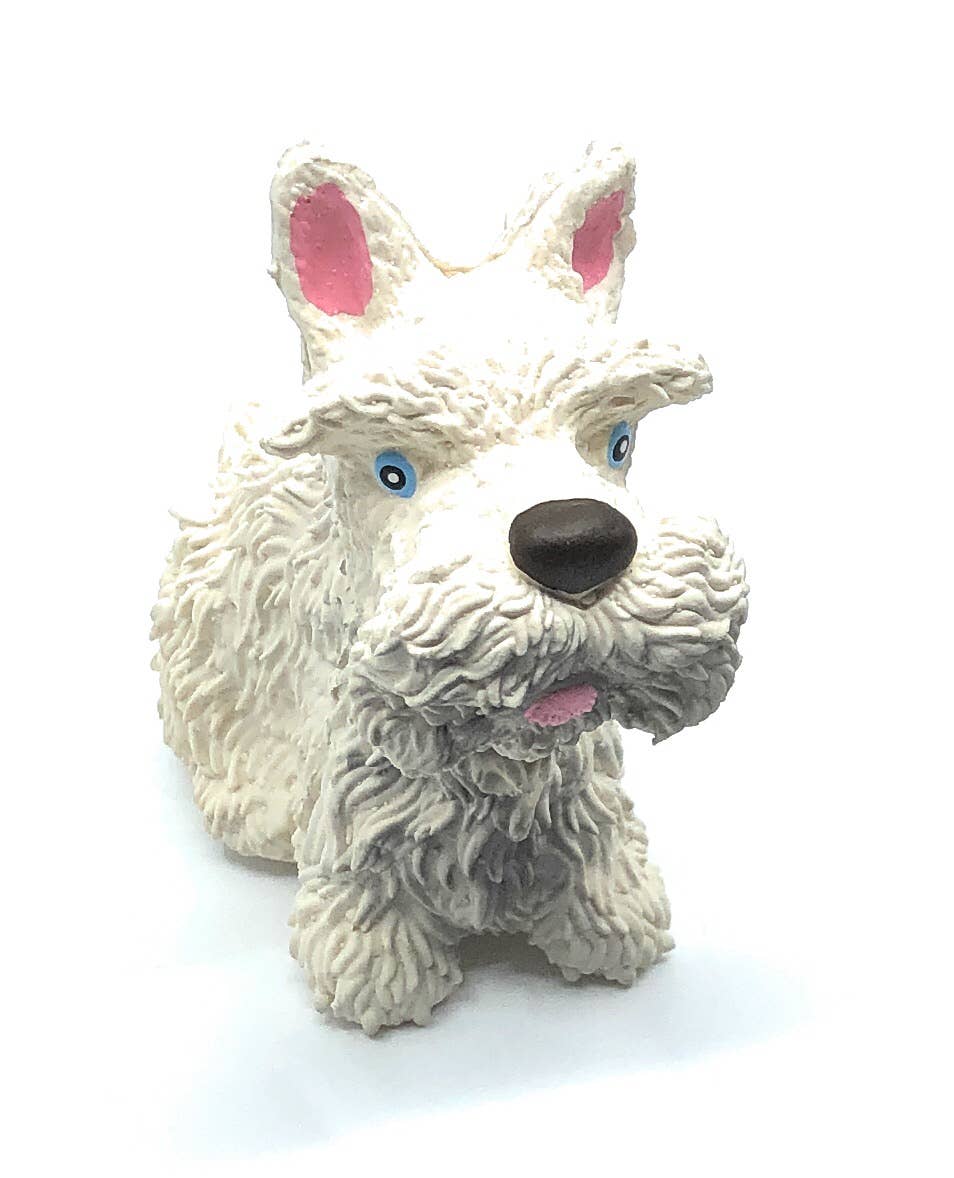 Lanco-Toys - Westie Squeaky Dog Toy - 100% Pure Natural Rubber