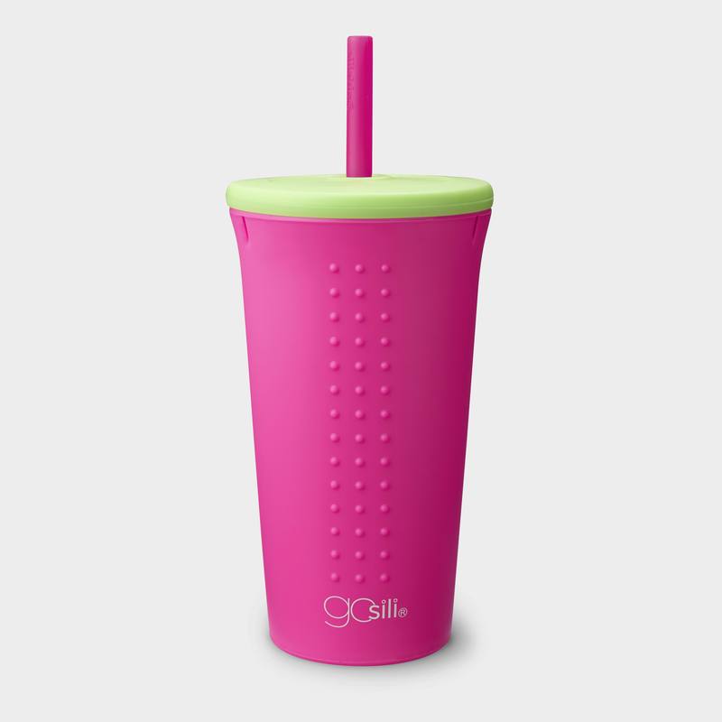 GoSili - SILICONE STRAW CUP, 16OZ
