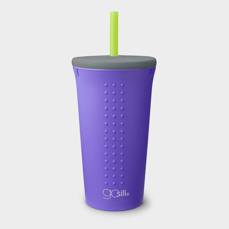 GoSili - SILICONE STRAW CUP, 16OZ