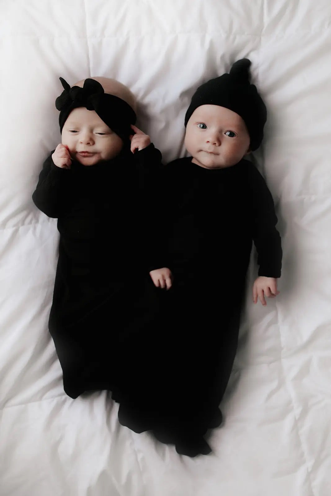 Three Little Tots - Knotted Gown with Bow