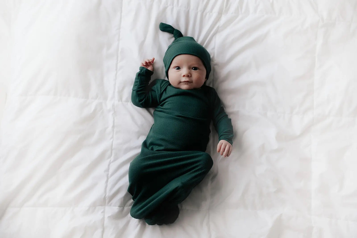 Three Little Tots - Knotted Gown with Hat