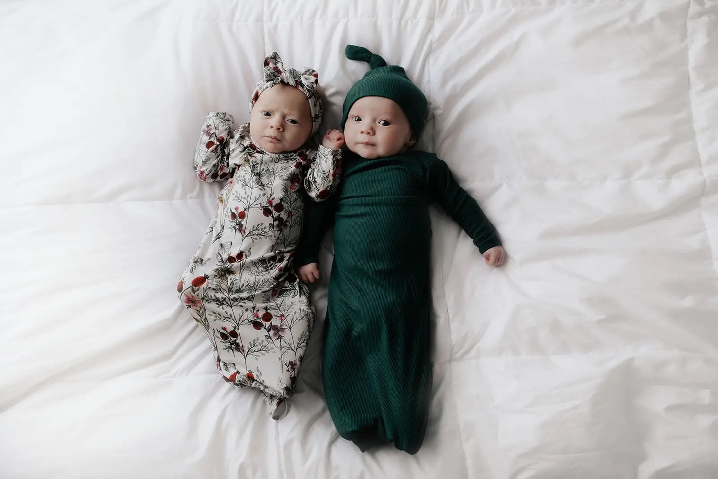 Three Little Tots - Knotted Gown with Bow