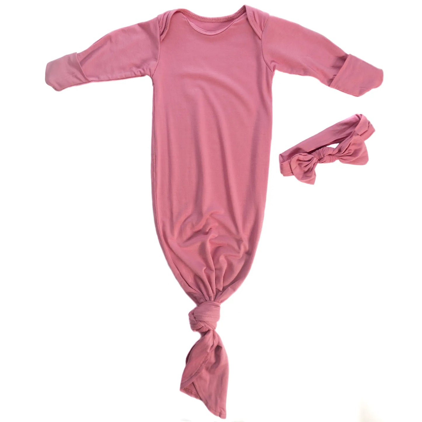 Three Little Tots - Knotted Gown with Bow