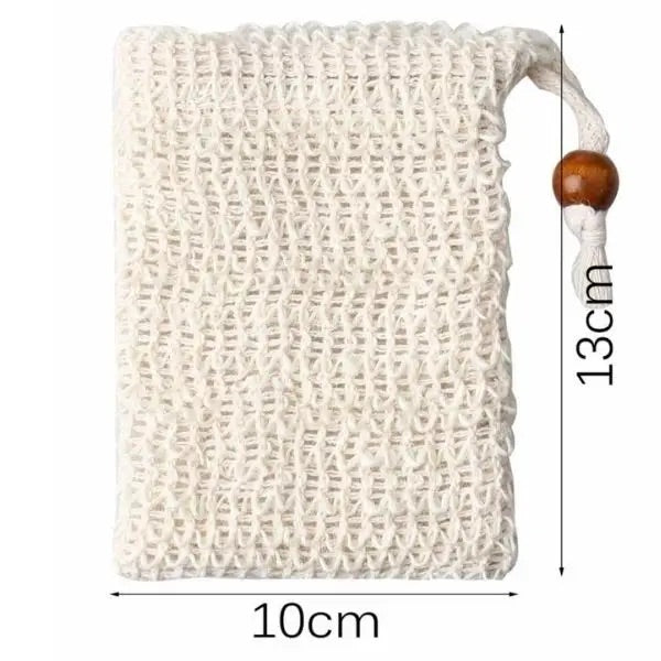 Jungle Culture - Sisal Soap Bag | Natural Fibre Mesh Soap Pouch Sack