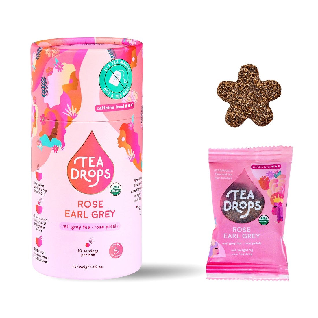 Tea Drops - Rose Earl Grey