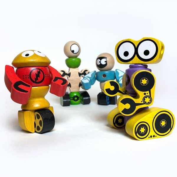 Begin Again - TINKER TOTTER ROBOT CHARACTER SET