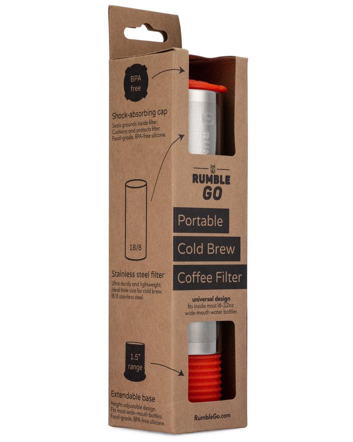The Rumble Jar - Rumble Go: Portable Cold Brew Coffee Maker (filter only)