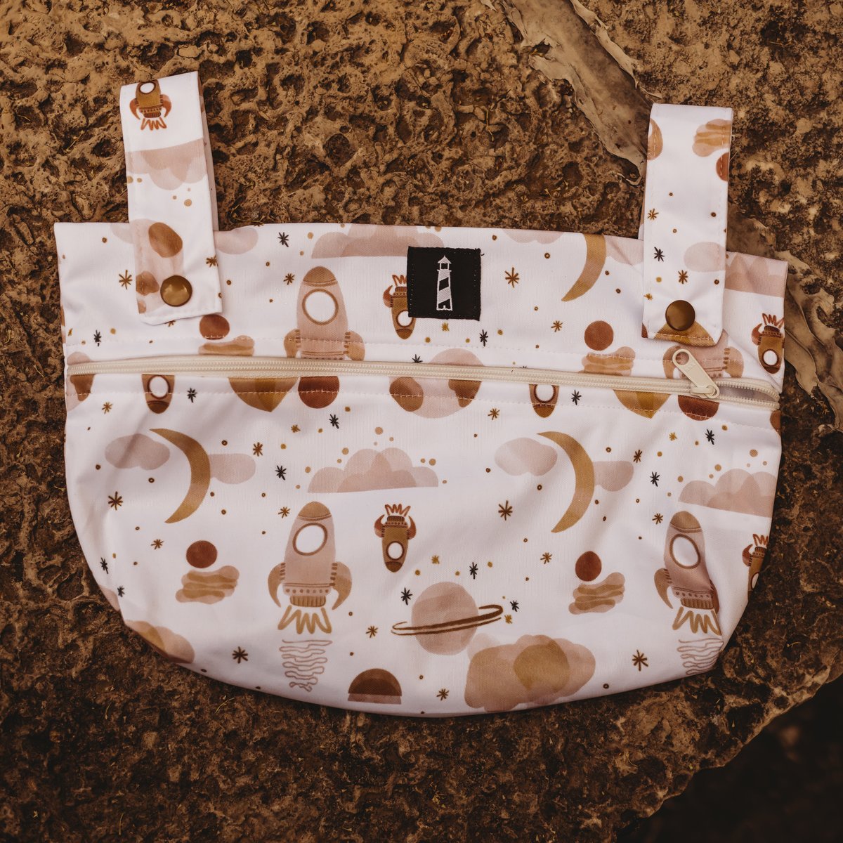 LIGHTHOUSE KIDS COMPANY WET BAG - ROCKET - ALL SIZES