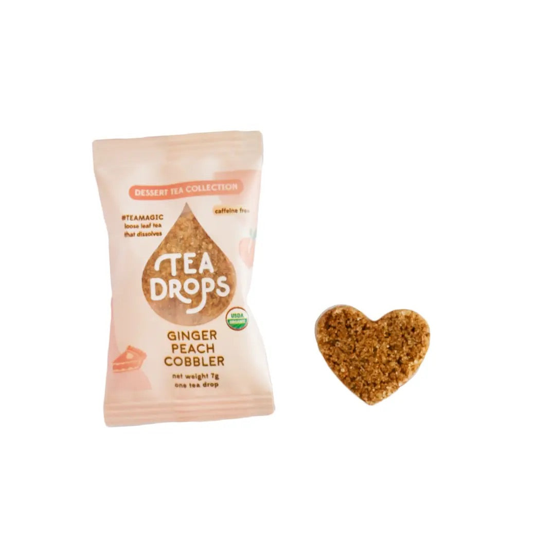 Tea Drops - Ginger Peach Cobbler
