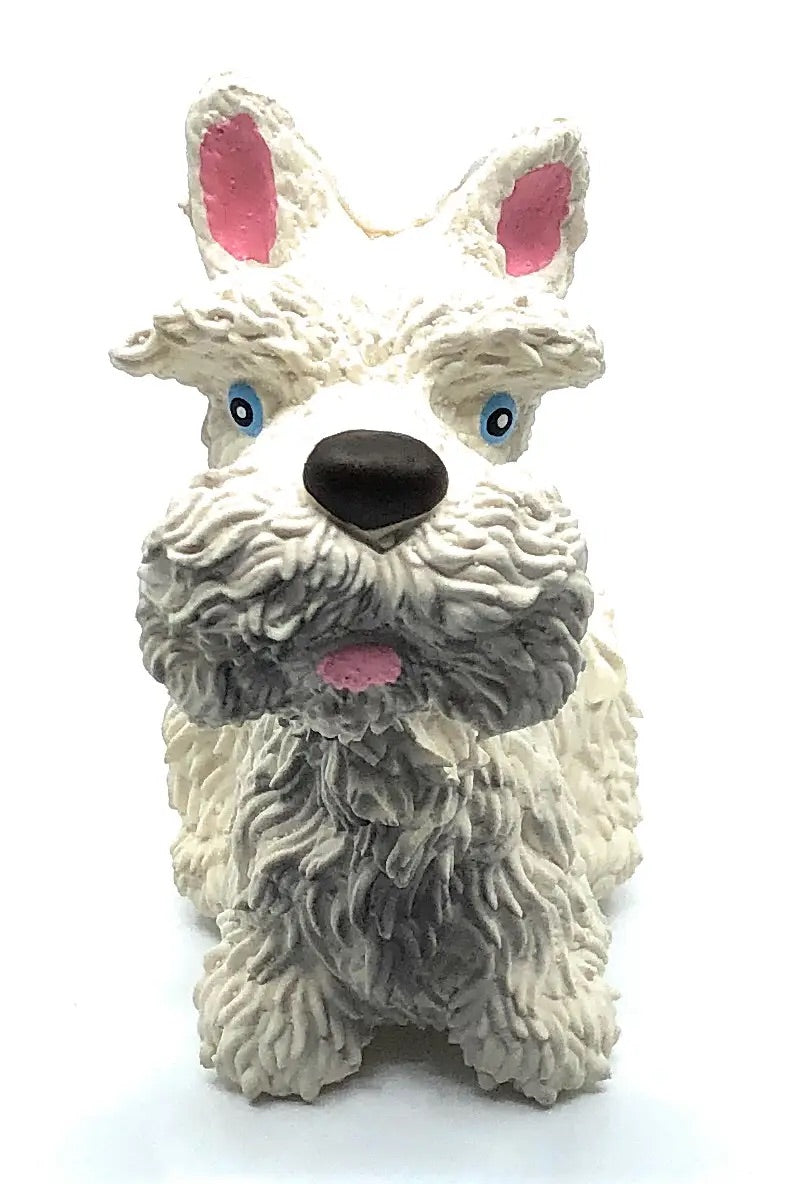 Lanco-Toys - Westie Squeaky Dog Toy - 100% Pure Natural Rubber