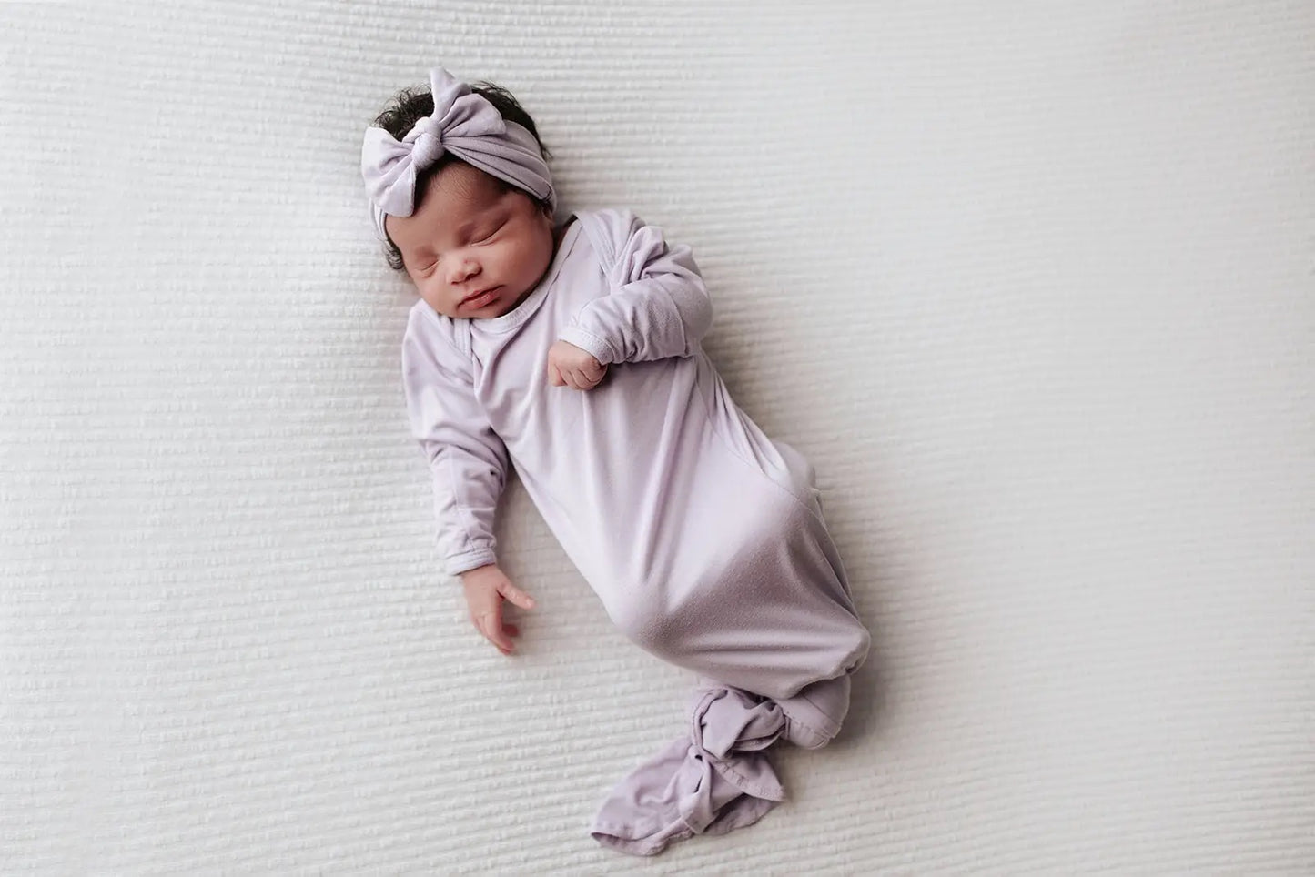 Three Little Tots - Knotted Gown with Bow