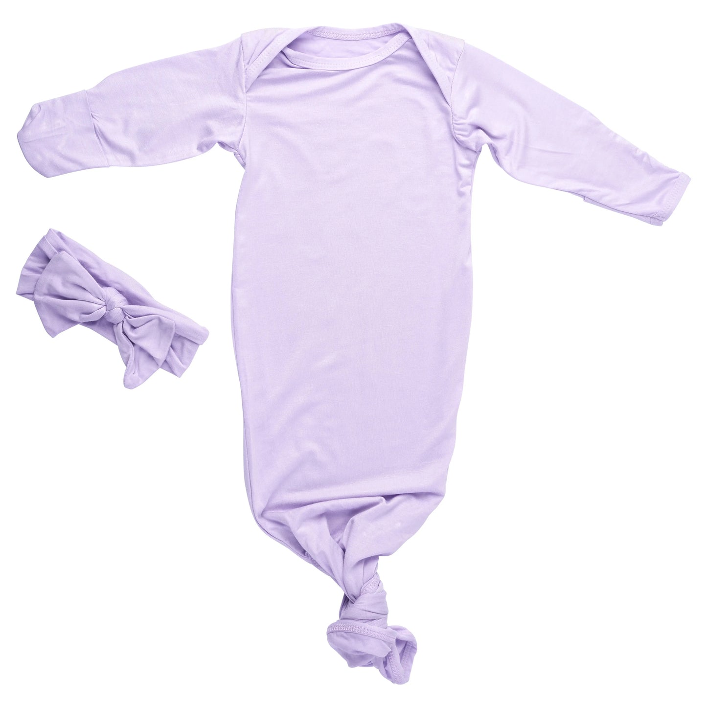 Three Little Tots - Knotted Gown with Bow