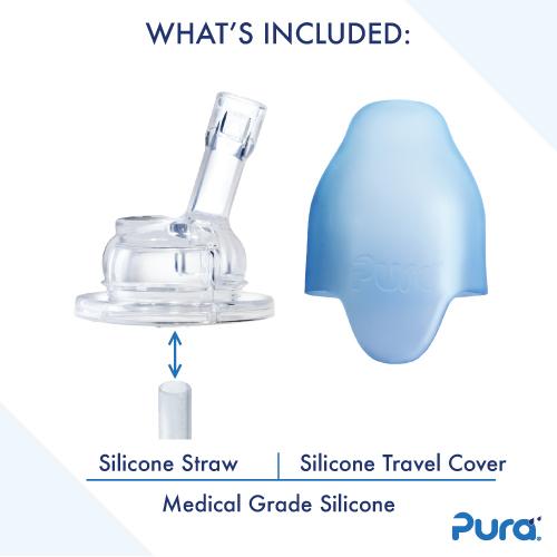 Pura - Kiki Insulated 9oz Straw Bottle