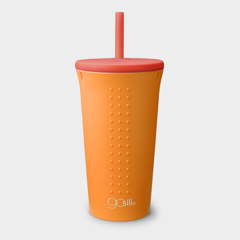 GoSili - SILICONE STRAW CUP, 16OZ