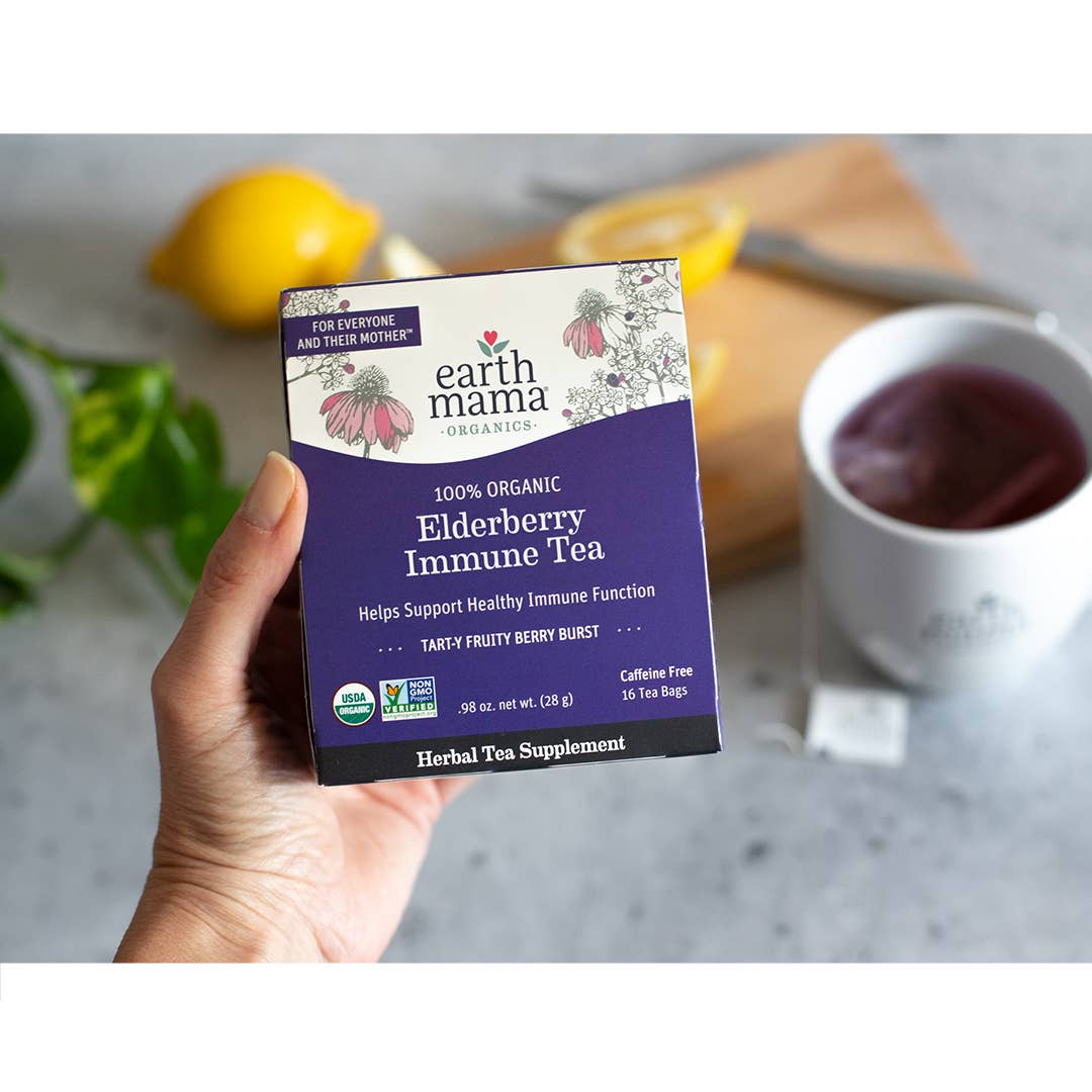 Earth Mama Organics - Organic Elderberry Immune Tea