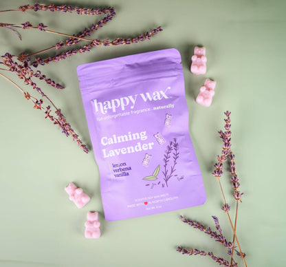 Happy Wax - Calming Lavender Wax Melts - Sample Pouch (2 oz)