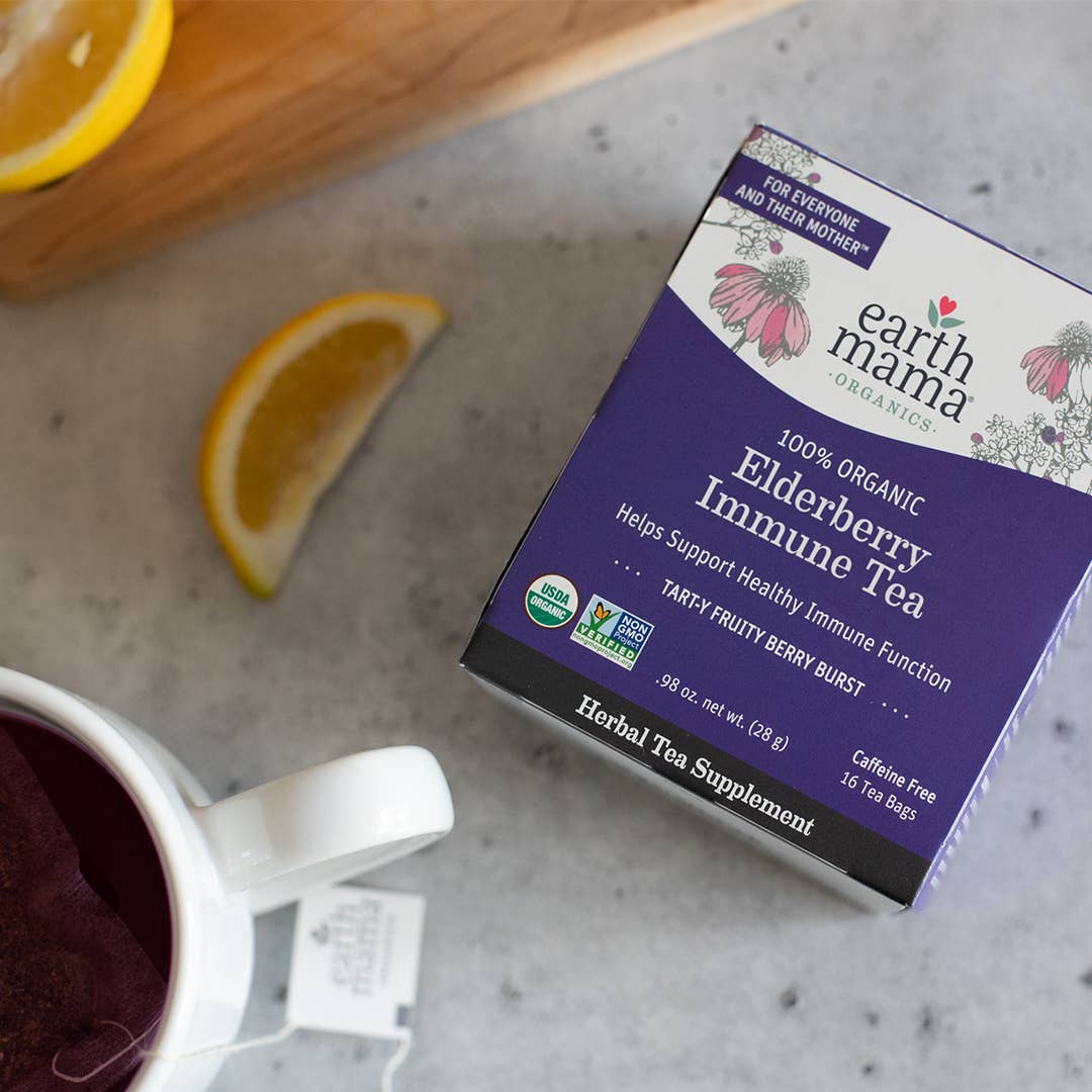 Earth Mama Organics - Organic Elderberry Immune Tea