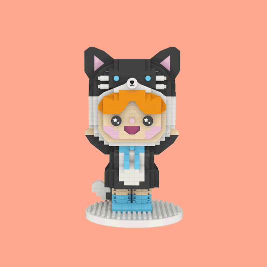 Momiji - Happy Cat Mini Bricks