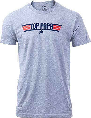 Ann Arbor Tees - Top Papa | Grandpa 1980s Military Inspired
