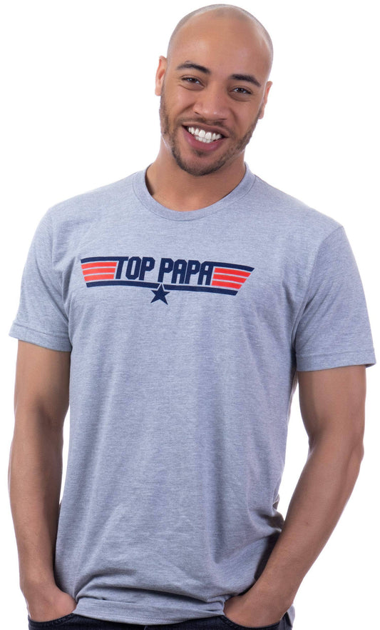 Ann Arbor Tees - Top Papa | Grandpa 1980s Military Inspired