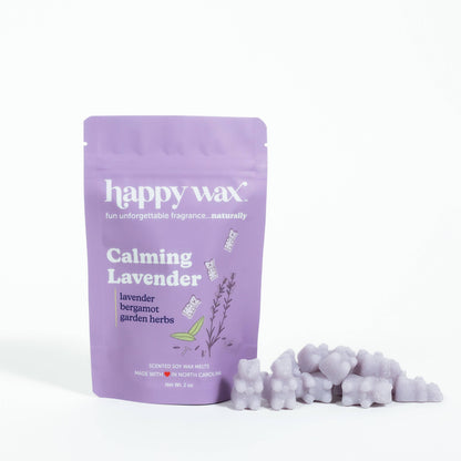 Happy Wax - Calming Lavender Wax Melts - Sample Pouch (2 oz)