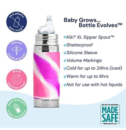Pura Stainless - Kiki 11 oz Sippy Bottle
