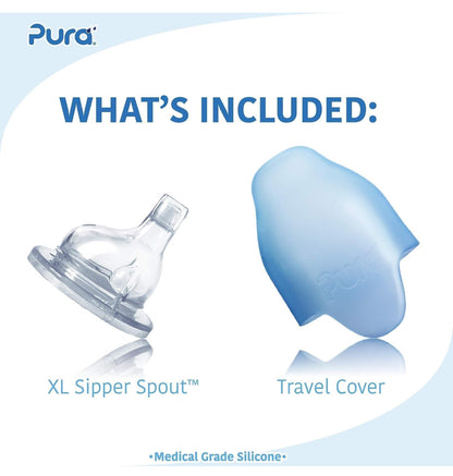 Pura Stainless - Kiki 11 oz Sippy Bottle