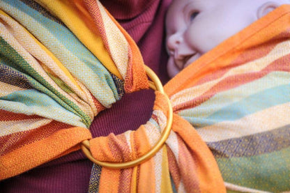 Girasol - Ringsling Alegria Fusion de Oro, fairly produced, handwoven