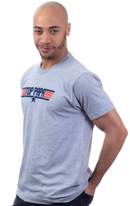 Ann Arbor Tees - Top Papa | Grandpa 1980s Military Inspired
