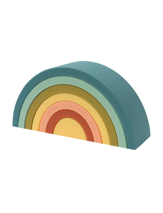 OB Designs - Silicone Rainbow Stacker | Blueberry