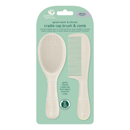 Green Sprouts - Sprout Ware Cradle Cap Brush & Comb