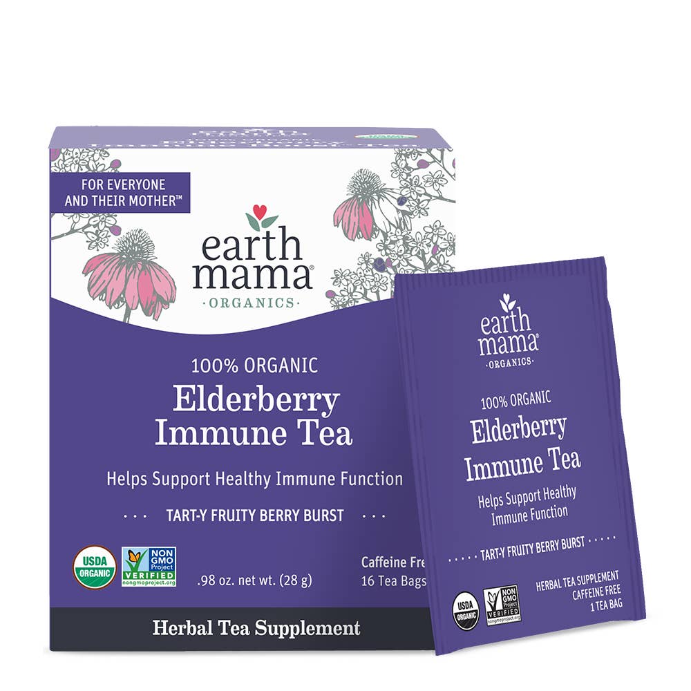Earth Mama Organics - Organic Elderberry Immune Tea